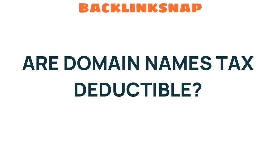 are-domain-names-tax-deductible