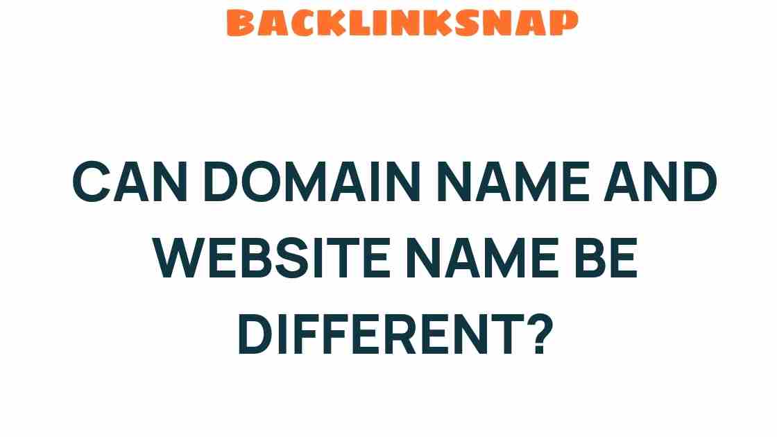 can-domain-name-and-website-name-be-different