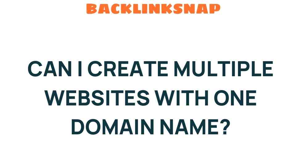 can-i-create-multiple-websites-one-domain