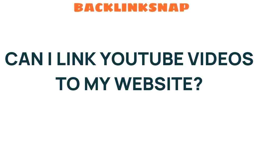 can-i-link-youtube-videos-to-my-website