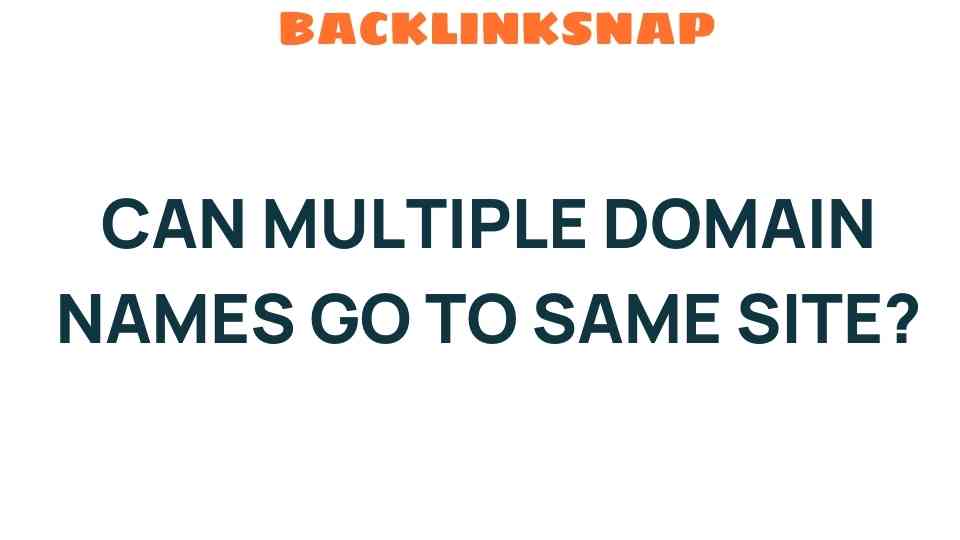 can-multiple-domain-names-go-to-same-site