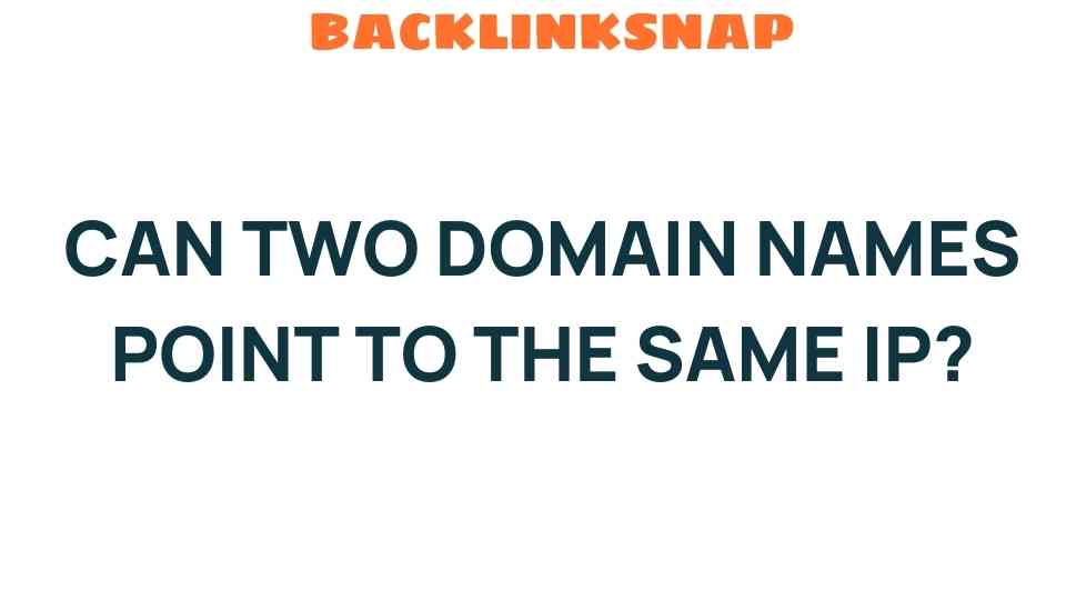 can-two-domain-names-point-to-same-ip