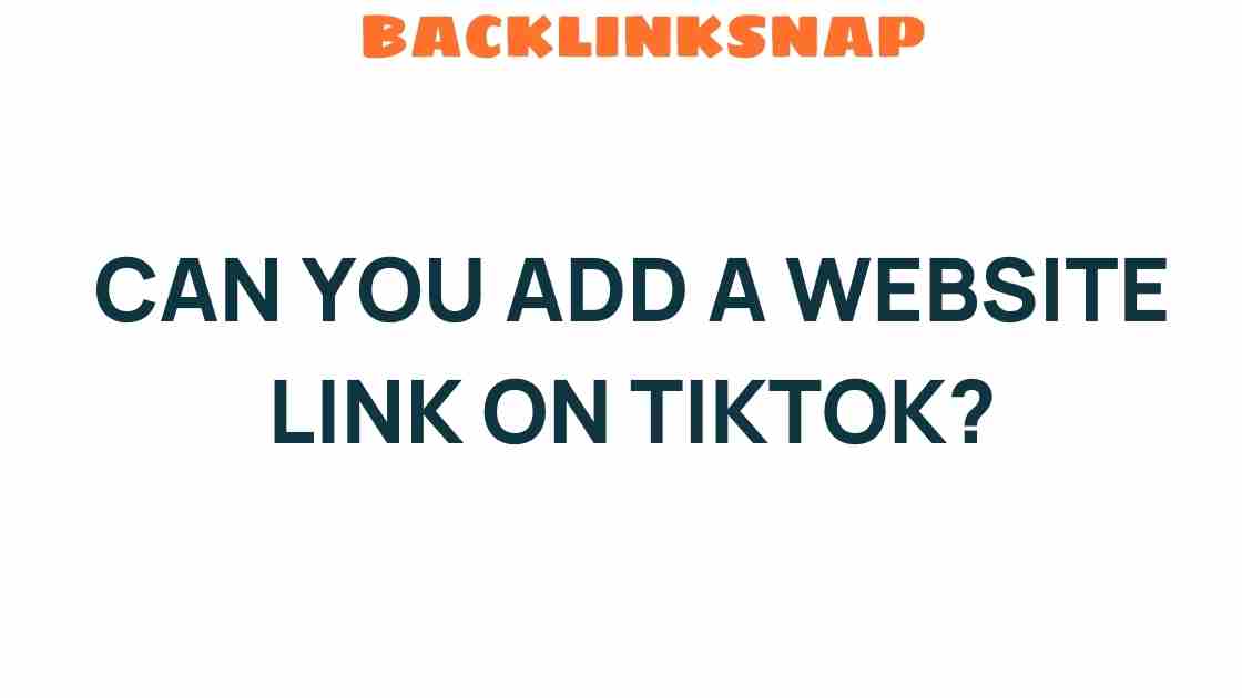 can-you-add-website-link-on-tiktok