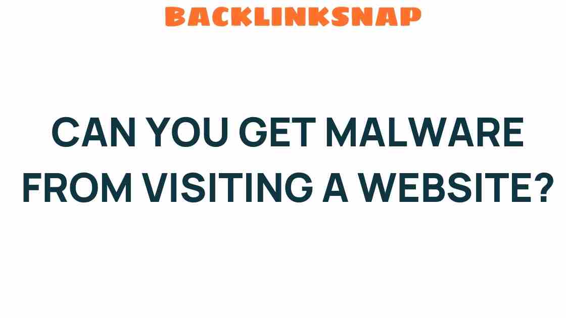 Can You Really Get Malware from Visiting a Website? The Answer May Shock You