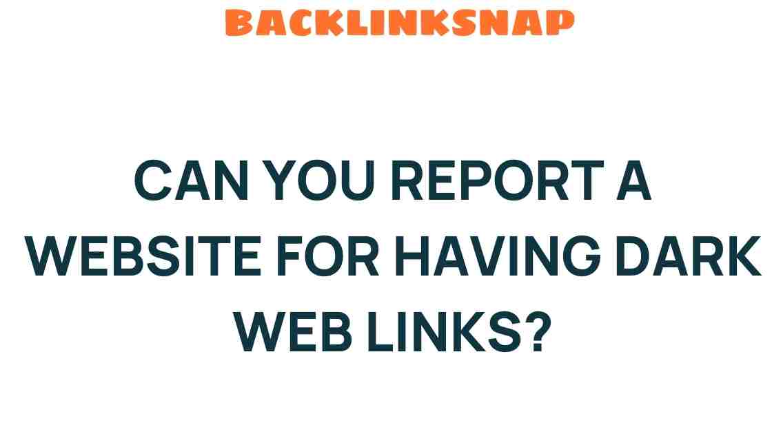 report-website-dark-web-links