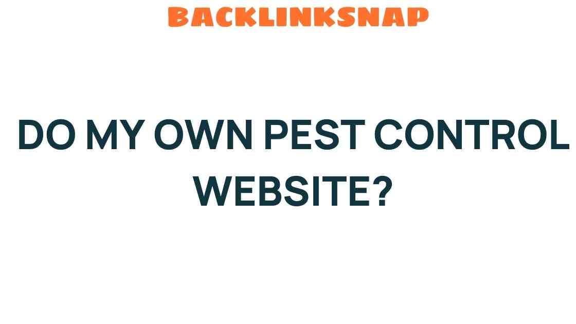 do-my-own-pest-control-website