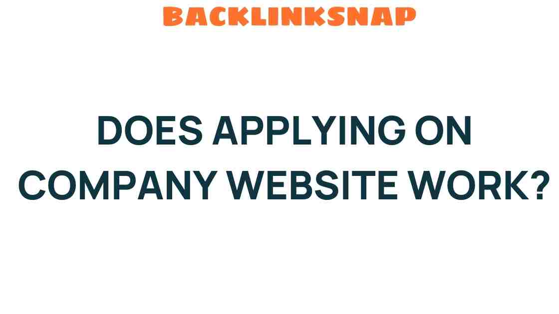 does-applying-on-company-websites-work