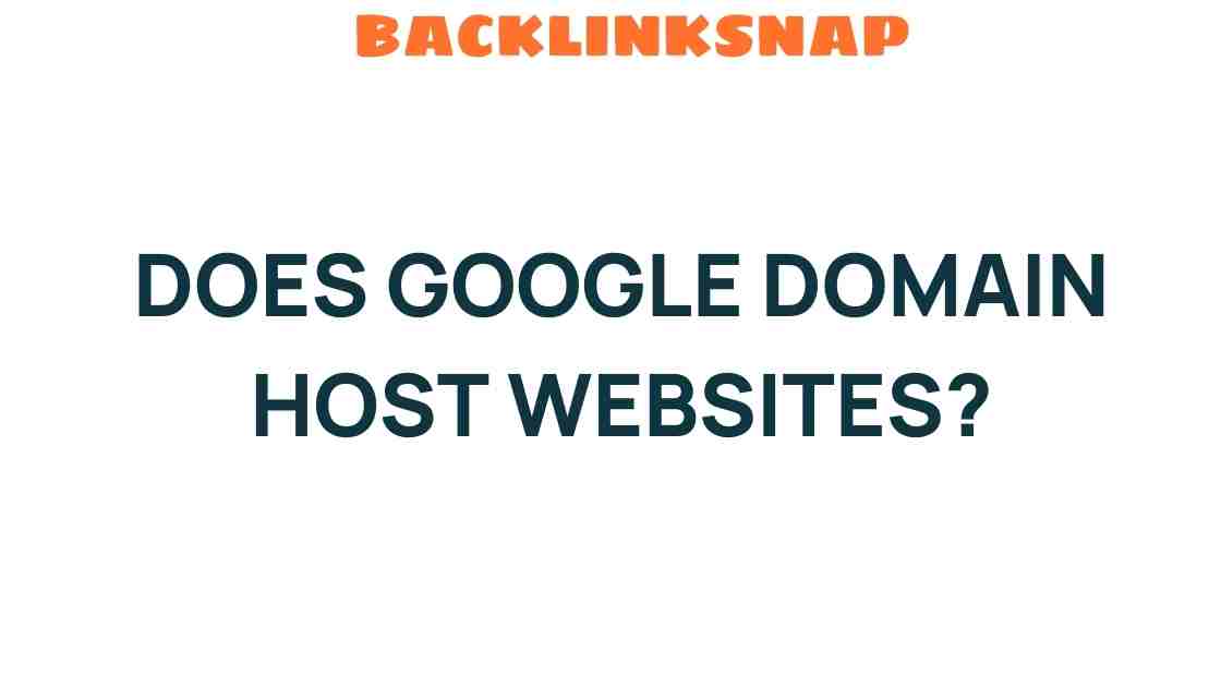 does-google-domain-host-websites