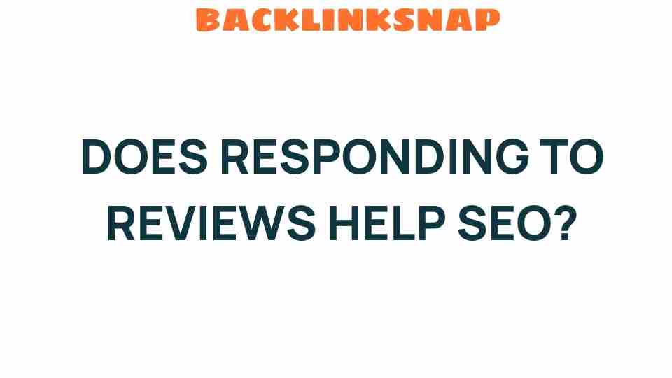 Does Responding to Reviews Really Influence Your SEO Strategy?