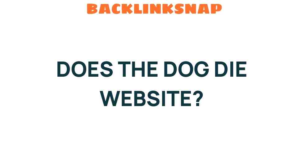 does-the-dog-die-website