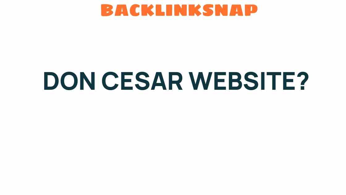 Discover the Secrets Behind the Don Cesar Website Experience