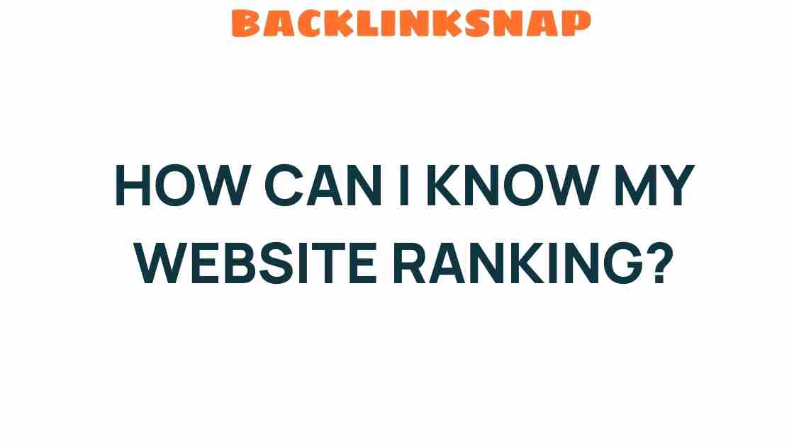 know-my-website-ranking