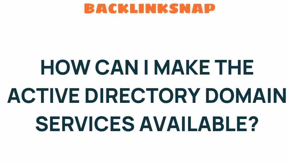 make-active-directory-domain-services-available