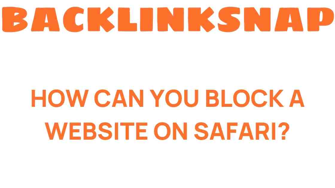 block-website-safari