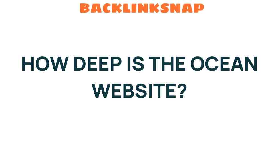 how-deep-is-the-ocean