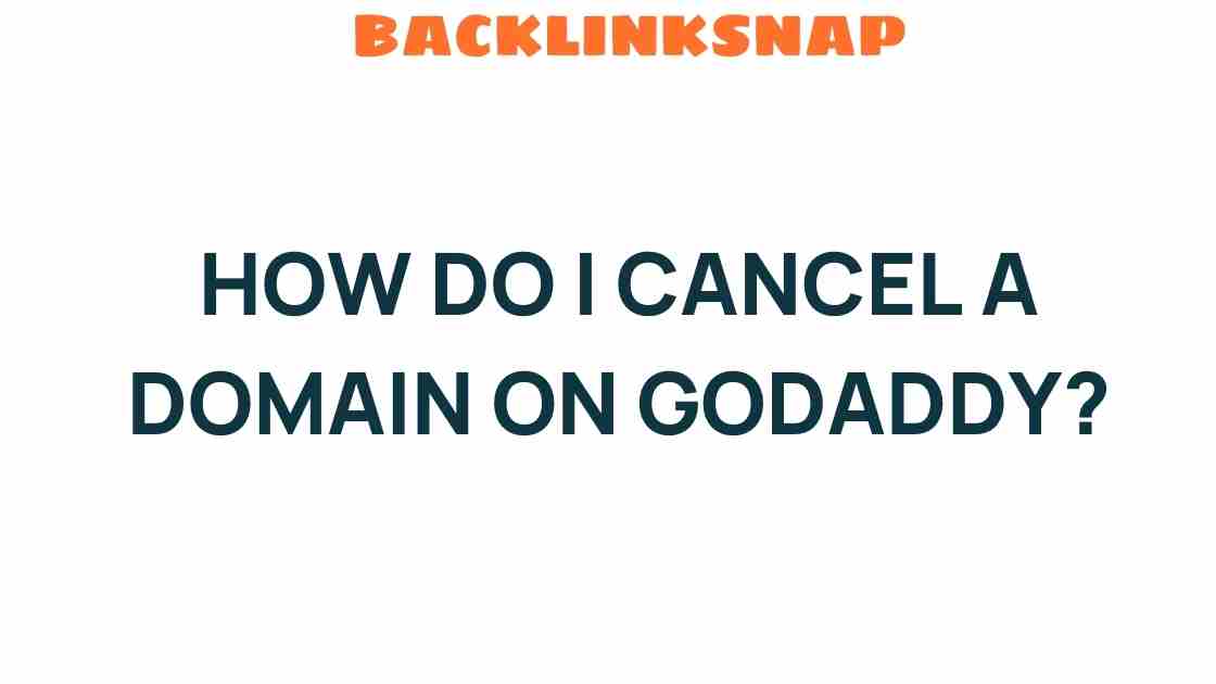 cancel-domain-godaddy