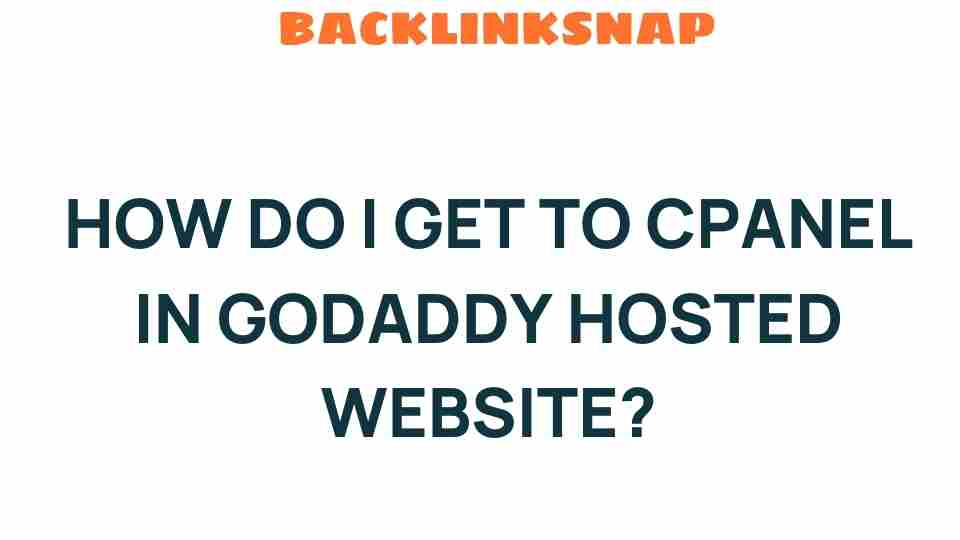 get-to-cpanel-godaddy-hosted-website