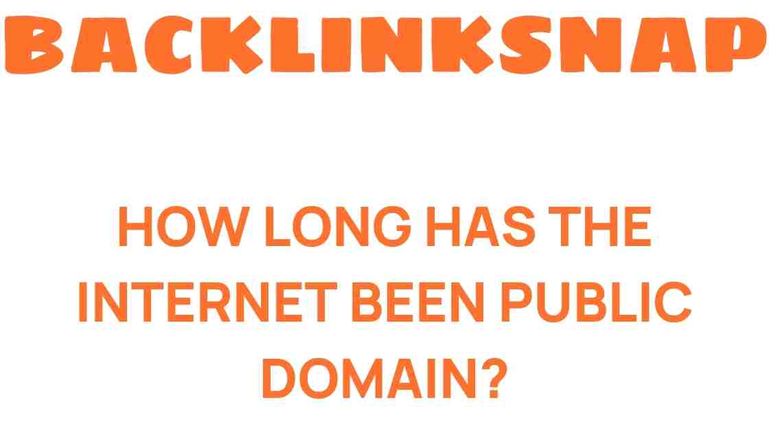 how-long-has-the-internet-been-public-domain