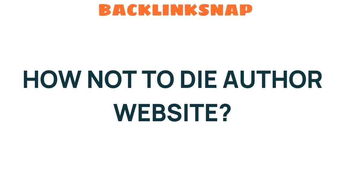 how-not-to-die-author-website