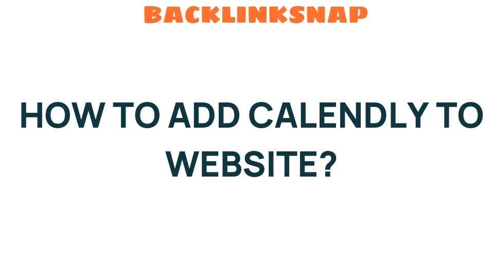 add-calendly-to-website