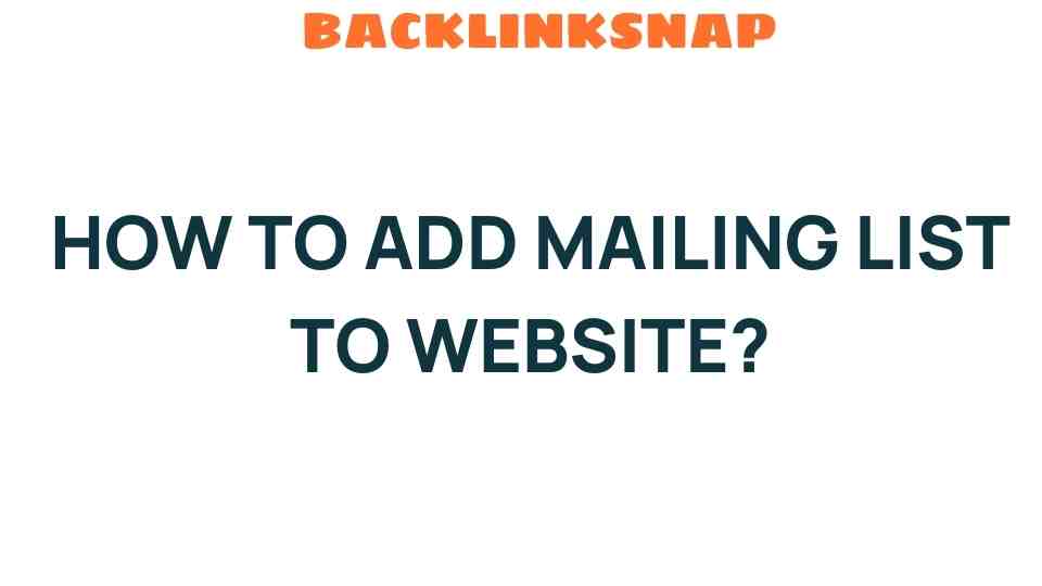 add-mailing-list-to-website