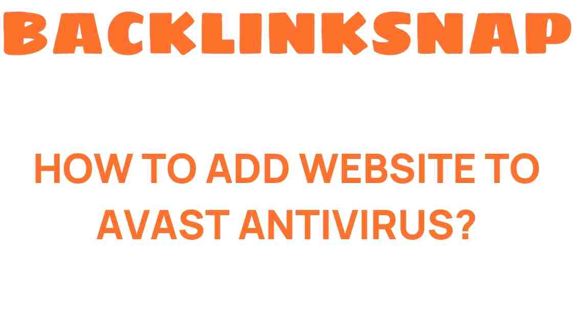 how-to-add-website-to-avast-antivirus