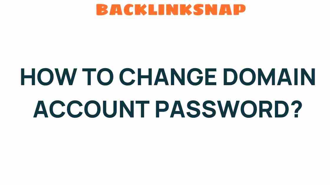 change-domain-account-password