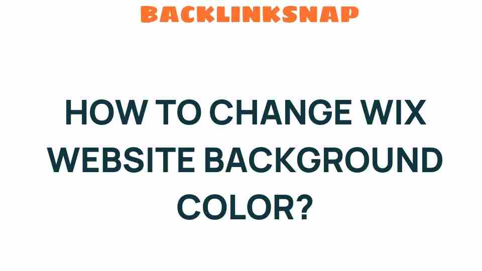change-wix-website-background-color