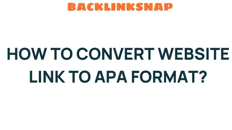convert-website-link-to-apa-format
