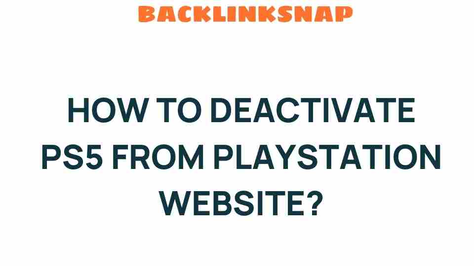 deactivate-ps5-playstation-website