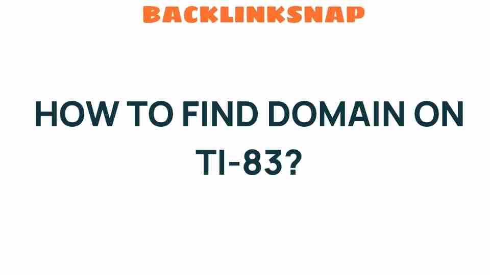 find-domain-ti-83