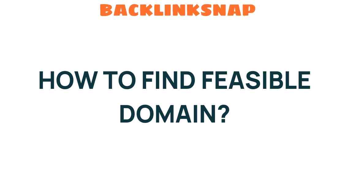 find-feasible-domain