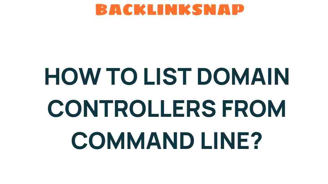 list-domain-controllers-command-line
