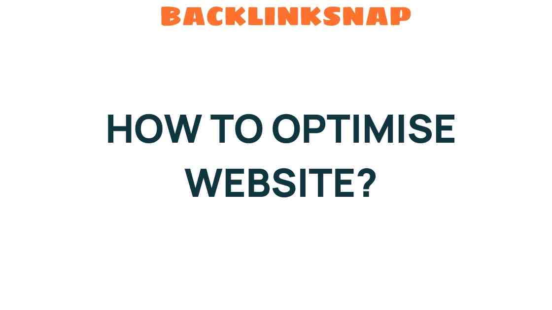 Mastering Website Optimization: Secrets to Boosting Traffic and Engagement