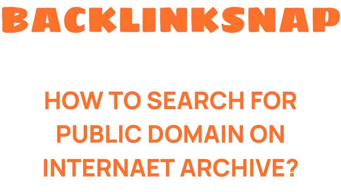 search-public-domain-internet-archive