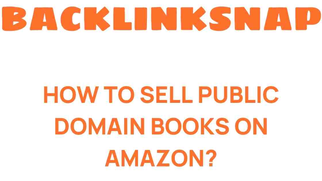 how-to-sell-public-domain-books