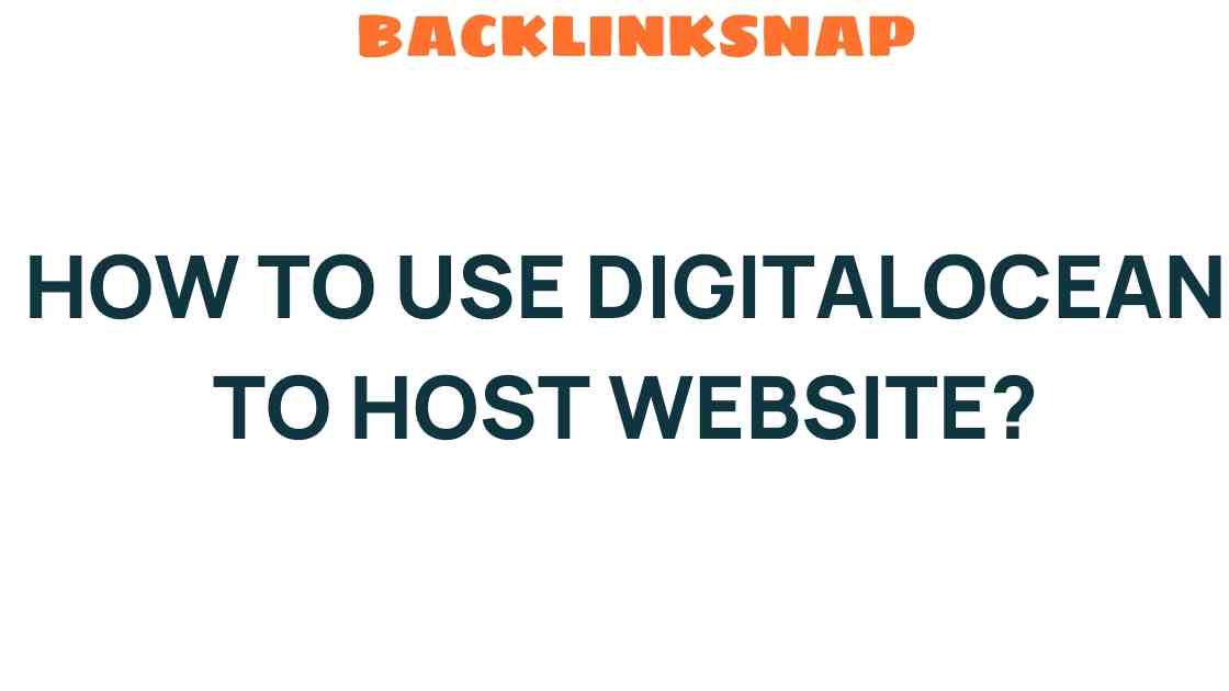 digitalocean-host-website