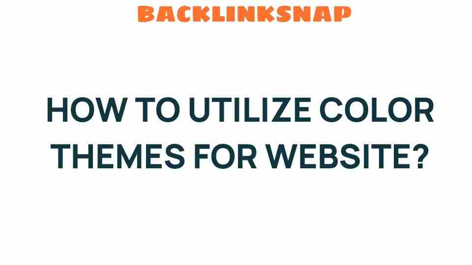 utilize-color-themes-website
