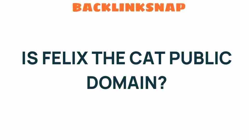 is-felix-the-cat-public-domain