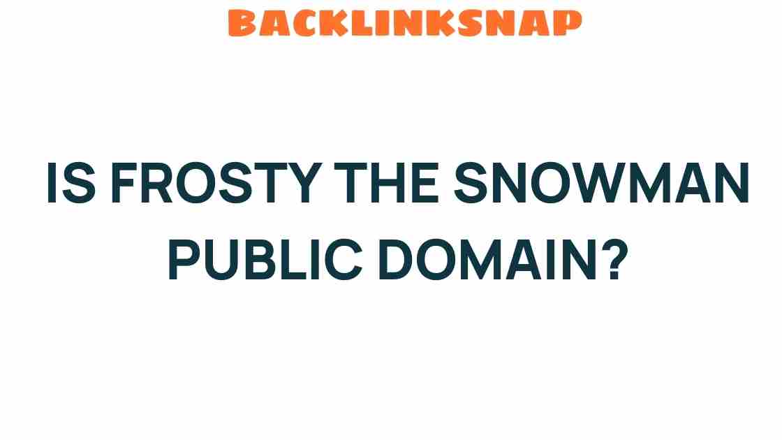 is-frosty-the-snowman-public-domain