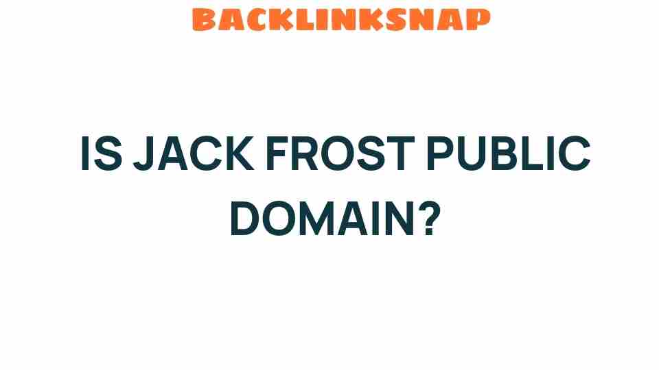 is-jack-frost-public-domain