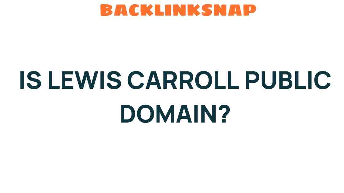 is-lewis-carroll-public-domain