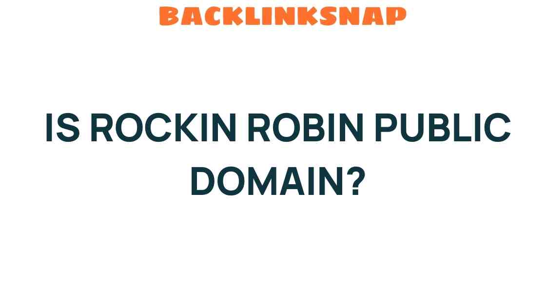 is-rockin-robin-public-domain