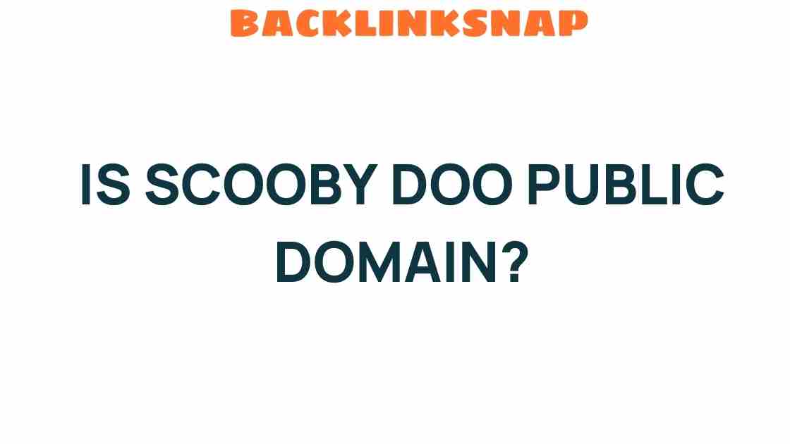 Is Scooby Doo Public Domain? Uncovering the Mystery Behind the Beloved Icon