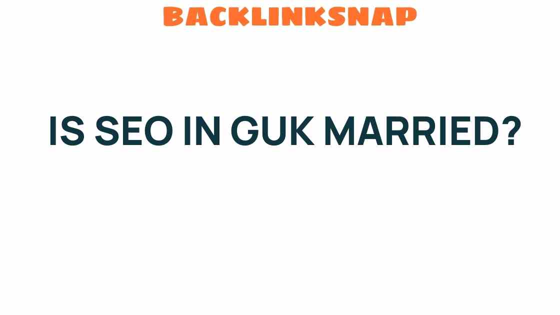 Unveiling the Mystery: Is Seo In Guk Married or Single?