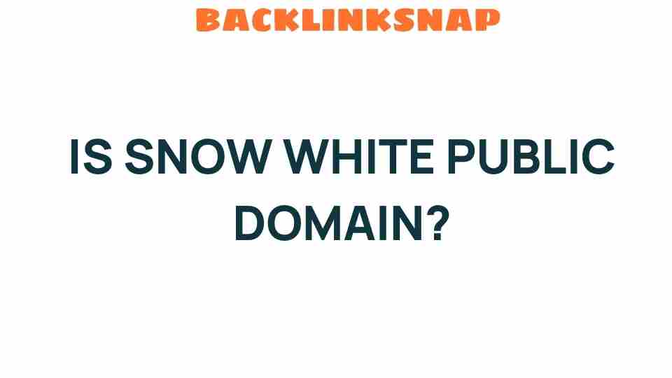 is-snow-white-public-domain