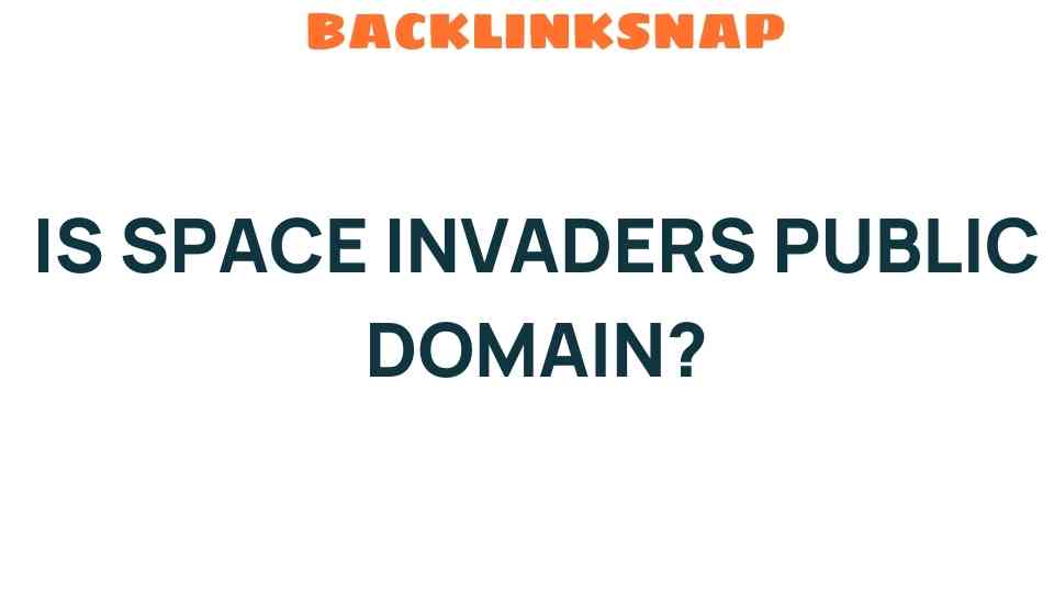 is-space-invaders-public-domain