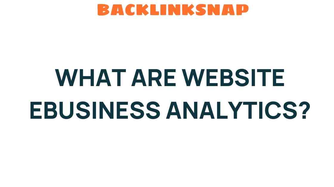 website-ebusiness-analytics