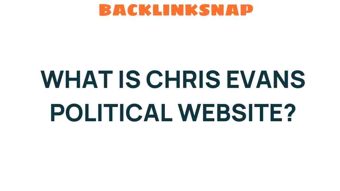 chris-evans-political-website