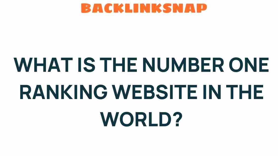 number-one-ranking-website